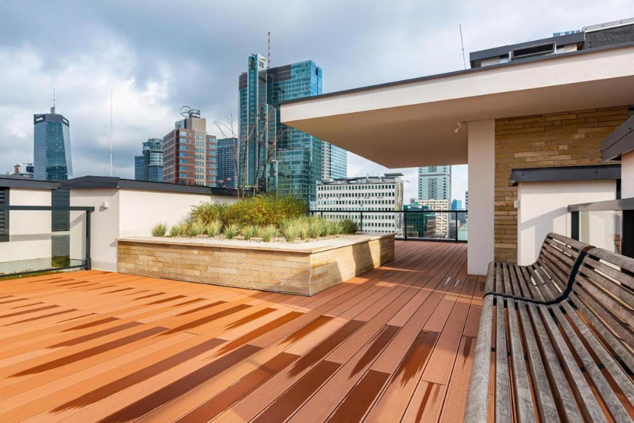 Golden Apartments Warsaw - Luxury Building With Terrace On The Roof - Sienna Str Exterior photo